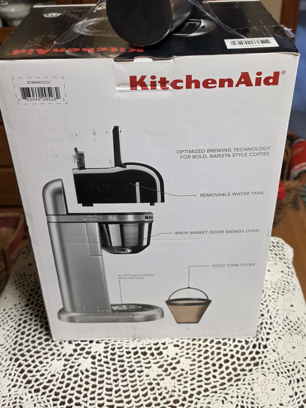 KitchenAid Silver Personal Coffee Maker - Silver